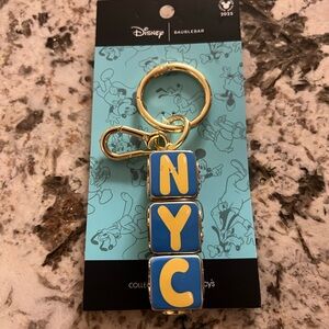 Baublebar Macy's Mickey Mouse & Friends NYC Spinner Keychain, Macy's Exclusive